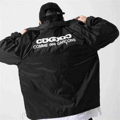 CDG's Coaches Jacket Just Got a Graphic Upgrade .